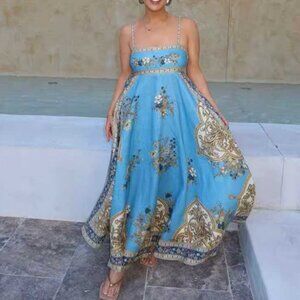 Zimmerman Mini Puffy Floral Dress